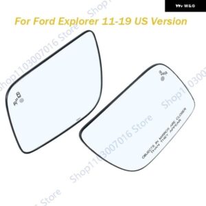 ヒーター付き ブラインド スポットミラー フォード エクスプローラー 2011-2016 - 19 US バージョン ドアサイドミラー ガラスレンズ