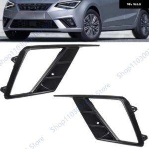 フォグランプ グリル フロント バンパー アンダーフォグ グリル カバー 6F0853665C SEAT IBIZA MK5 2017 - 21 カーアクセサリー