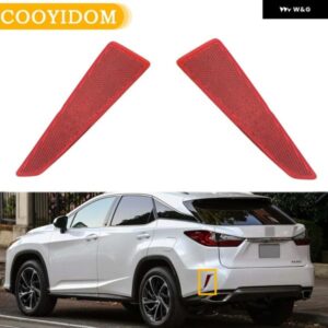 車用リアフォグ リフレクター ライト バンパー リフレクター ランプ テールハザード ブレーキライト レクサス RX350 RX450 2016 2017 2018 カーアクセサリー