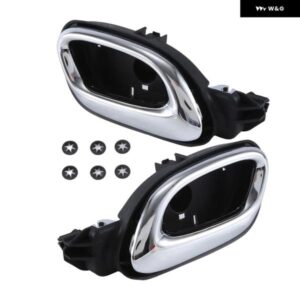 車 左側 右側 クロームドア 内側 オープンハンドル シボレー カマロ 2010-2015 20955311