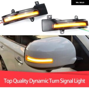 ダイナミックウィンカー ウィンカーサイドミラー インジケーター LED点滅 三菱 アウトランダーGF GG ZJ ZK ZL 2013-20 ランサー2016