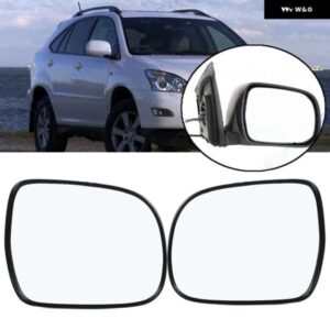 サイドバックミラー ガラスレンズ カーミラー LEXUS RX300 RX330 RX350 RX400H 2003-2008 トヨタ HILUX VIGO 2005-2015 ヒーター付き