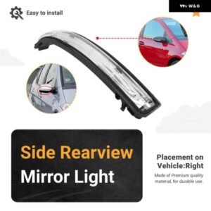 ホットTサイドLEDバックミラー ライトA1698201221 メルセデス ベンツ A B クラス W169 W245 07-11ウィンカー