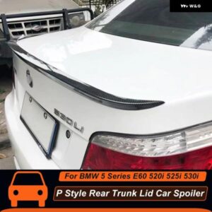 リア トランク リッド ブーツ ダックテールリップスポイラー ウィング BMW 5シリーズ E60 520I 525I 530I 2004-2010 MP スタイル