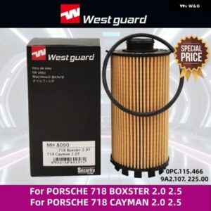 オイル フィルター ポルシェ 718 ボクスター 2.0 2.5 ポルシェ 718 ケイマン 2.0 2.5 MH8090 0PC.115.466 9A2.107.225.00