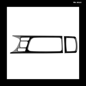 センター コンソール パネル ウォーターカップ ホルダー カバー トリム ステッカー トヨタ ヤリス クロス 2021 - 23 RHD 2枚