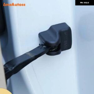 4PCS 3D ABSドアストッパー カバー トヨタ RAV4 RAV-4 XA50 2019 - 22 カーアクセサリー