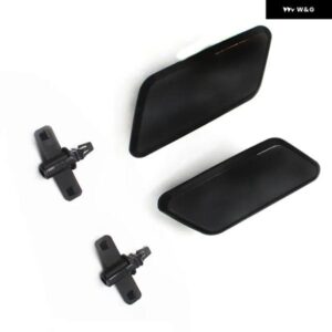 フロント バンパー ヘッドライト ウォッシャースプレーノズルカバー コネクタ付き 左86636AJ060 右86636AJ050 スバル フォレスター