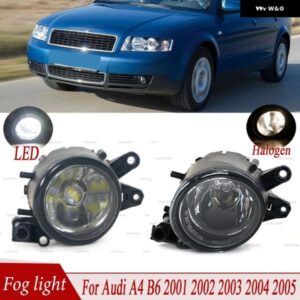 アウディ A4 B6 2001 - 05 RS4 カー スタイリング フロント バンパー フォグランプ フォグランプ 電球 付き 8E0941700 8E0941699