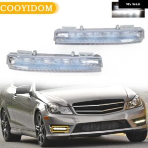 車フロント LED DRL デイライト メルセデス ベンツ E350 C350 C250 W204 W212 R172 ランニングランプ ライト 2049068900 2049069000