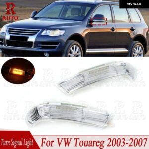 車用LEDリアビューミラー ウィンカーライト インジケーター ランプライト VW TOUAREG 2003 2004 2005-2007 7L6949101B 7L6949102B