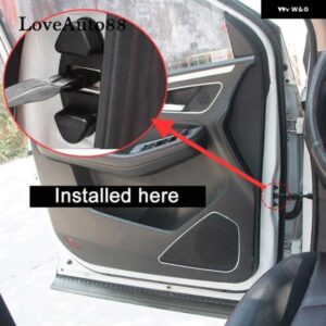 3D ABSドアロックストッパーリミッティングカバー ドア プロテクター トヨタ RAV4 RAV-4 XA50 2019-2023 装飾 アクセサリー