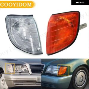 コーナーライト メルセデス ベンツ W140 S クラス S320 S420 S500 S600 1991-1998 1408207461 1408207361 ウィンカーライト イエロー ホワイト