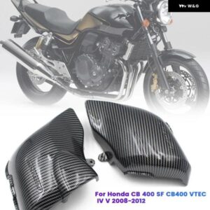 オートバイ キャブレター サイドカバー キャブレター フレーム ガードエア フィルター キャップ プロテクター ホンダ CB 400 SF CB400 2008-2012