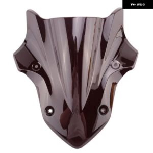 オートバイ 用ウィンドスクリーン Z900 ウィンドスクリーン ダブルバブル カワサキ Z900 2017 2018 ブラック