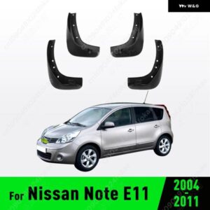 日産 ノート E11 GEN 1 2004 - 2008 - 11 フェンダー マッドガード マッド フラップ ガード スプラッシュ フラップ マッドガード カーアクセサリー