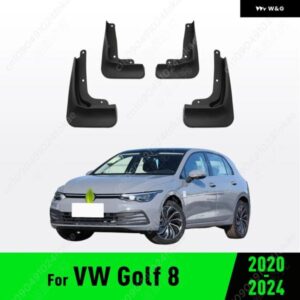 VW ゴルフ 8 MK8 R-LINE GTI GTD GTE 2020 - 24 フェンダー マッド フラップ スプラッシュガード マッドガード マッド フラップ