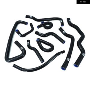 シリコン ラジエーター ホースキット ルノー クリオ I/ウィリアムズ R19 16S/16V F7P 1.8L 1988-1997 10個 - k8-160　k8-161　black