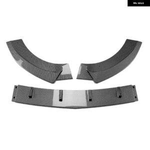 光沢仕上げ フロント バンパー アンダースポイラー リップアンダースプリッター スポイラー ディフューザー デフレクターガード 2016 - 2023 メルセデス ベ - carbon　black