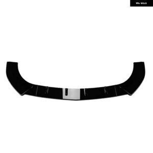 光沢仕上げ フロント バンパー アンダースポイラー リップアンダースプリッター スポイラー ディフューザー デフレクターガード 2016 - 2023 メルセデス ベ - Glossy　Black