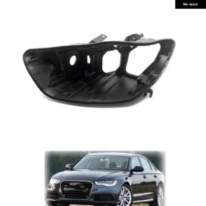 アウディ A6 C7 2011-15 車用 LED ヘッドライト ベースハウス フロント ヘッドランプ バック ハウジング - Right　side