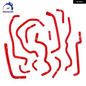 1999-2006 トヨタ セリカ ZZT231 190 1.8 2ZZ-FE エンジン RHD シリコン ラジエーター クランクケース ブリーザー チューブ パイプ ホースキット - Red