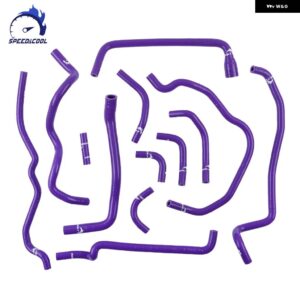 1999-2006 トヨタ セリカ ZZT231 190 1.8 2ZZ-FE エンジン RHD シリコン ラジエーター クランクケース ブリーザー チューブ パイプ ホースキット - Purple