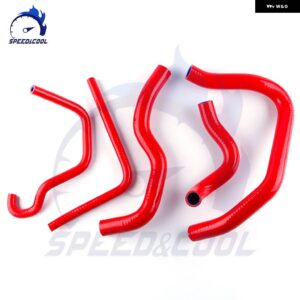 1998-2002 カワサキ NINJA ZX6R ZX600 ZX600G ZX600J バイク 用シリコン ラジエーター クーラント チューブ パイプ ホースキット - Red