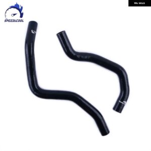 1998-2002 ホンダ アコード V6 3.0L 6気筒 シリコン ラジエーター クーラント パイプ チューブ ホースキット - black