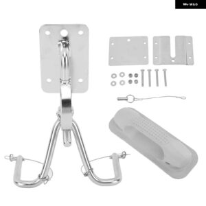 インスタントロックスナップダビット で クイックリリーススナップダビットセット110KG耐荷重海水耐性ヨット - WHITE