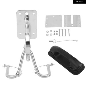 インスタントロックスナップダビット で クイックリリーススナップダビットセット110KG耐荷重海水耐性ヨット - black