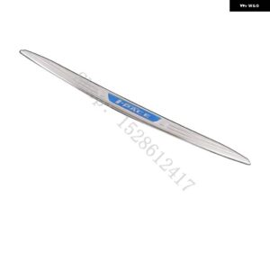 純電気 JAGUAR I-PACE 2018~2022 カーアクセサリー リア バンパー プロテクター シル トランク トレッドプレート トリム バンパー - 1