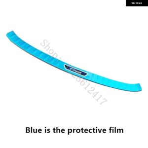 ジャガー FPACE2016 2017 2018~20224 カーアクセサリー リア バンパー プロテクター シル トランク トレッドプレート トリム バンパー - 1