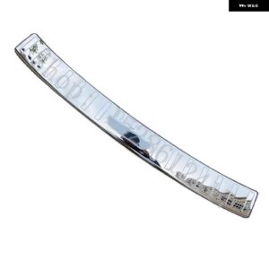 メルセデス ベンツ GLB クラス X247 2021-2023 リア バンパー プロテクター シル トランク トレッドプレート トリム カーアクセサリー - Silver black logo