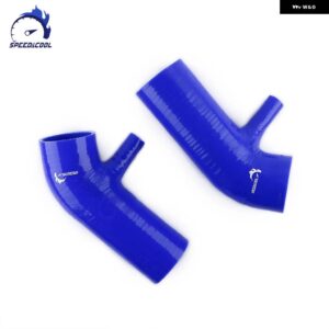 2007-2017 日産 350Z 370Z G37 VQ37VHR VQ35HR 車用シリコンエアインテークインレットホース チューブ パイプ キット - Blue