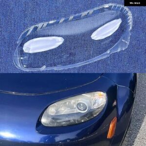 自動車用 ヘッドランプ ライトケース マツダ MX-5 2005-2008 フロント ヘッドライト レンズ カバー ランプシェード ランプカバー キャップ ヘッドランプ - Left