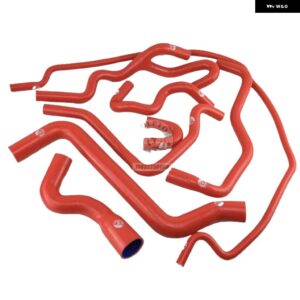 シリコン製クーラント ラジエーター ヒーターホース SAAB 9-5 2.0T 2002-2010 B205 B235 4899449 55558952 55558930 55558606 4757126 4756698 - K8-57 RED