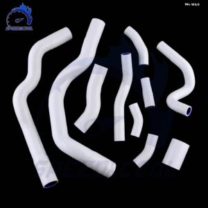 2000-2008 ミニ クーパー S R52 R53 2001-07 シリコン ラジエーター ホース クーラント パイプ キット - WHITE