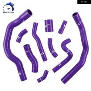 2000-2008 ミニ クーパー S R52 R53 2001-07 シリコン ラジエーター ホース クーラント パイプ キット - Purple