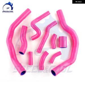 2000-2008 ミニ クーパー S R52 R53 2001-07 シリコン ラジエーター ホース クーラント パイプ キット - Pink