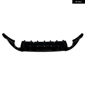 リア バンパー リップ ディフューザー スポイラー フォルクスワーゲン ゴルフ 7 MK7 スタンダード バージョン GTI 2013-2016 - Without Light