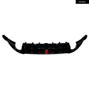 リア バンパー リップ ディフューザー スポイラー フォルクスワーゲン ゴルフ 7 MK7 スタンダード バージョン GTI 2013-2016 - With Light