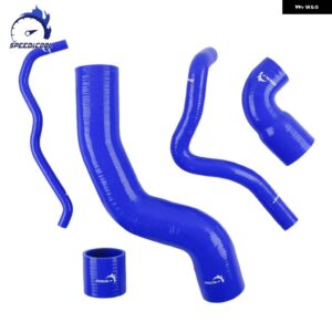 1998-2006 VW GOLF MK4 GTI ビートル アウディ TT A3 1.8T シリコン エア ターボ ブースト インタークーラー ホース チューブ パイプ キット - Blue