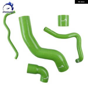 1998-2006 VW GOLF MK4 GTI ビートル アウディ TT A3 1.8T シリコン エア ターボ ブースト インタークーラー ホース チューブ パイプ キット - Green