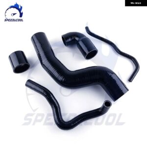 1998-2006 VW GOLF MK4 GTI ビートル アウディ TT A3 1.8T シリコン エア ターボ ブースト インタークーラー ホース チューブ パイプ キット - black