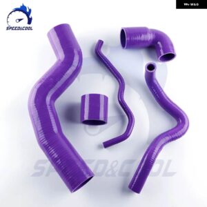 1998-2006 VW GOLF MK4 GTI ビートル アウディ TT A3 1.8T シリコン エア ターボ ブースト インタークーラー ホース チューブ パイプ キット - Purple