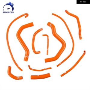 2006-2010 スズキ GSR 600 GSR600 2007 2008 2009 バイク 用シリコン ラジエーター クーラントホースキット - Orange