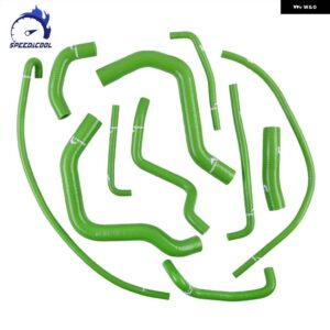 2006-2010 スズキ GSR 600 GSR600 2007 2008 2009 バイク 用シリコン ラジエーター クーラントホースキット - Green