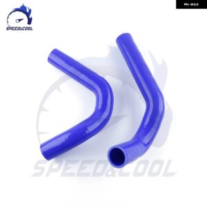 1964-1966 ダッジ ダート プリマス ヴァリアント バラクーダ 2.8L 3.7L シリコン ラジエーター クーラント パイプ チューブ ホースキット - Blue