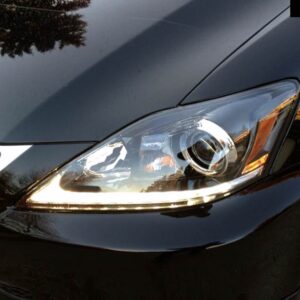 レクサス IS II III IS250 IS300 IS350 BLUETOOTHアプリ 超高輝度マルチカラーRGB LEDエンジェルアイ ヘックスハローリング - For 2011-2013 2pcs